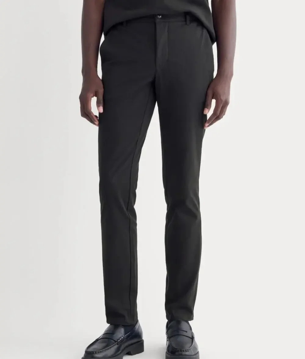 Everlane Uniform Slim Fit Performance Chino Pant Black Mens 30x32 NWT Stretch